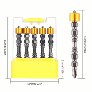 S2 Steel Ph2 Double-Ended Screwdriver 65mm Aluminum Magnetic Coil Electric Tool Boxed - Product Image 2