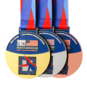 เหรียญเทควันโดทำจากโลหะผสมสังกะสีแบบสั่งทำเหรียญทองแดงสีเงินทองทองเหรียญเทควันโด - Product Image 3