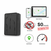 Localizador de Autos 4G sin Cableado, Aplicación Tutrack, Portal Web Android, Sin Cuota Mensual, Geocerca, Alerta de Exceso de Velocidad, Rastreador GPS Inalámbrico en Tiempo Real