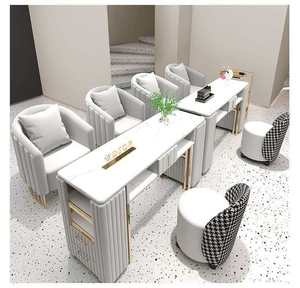 Table de manucure design moderne et populaire, personnalisable, pour salon de manucure, design innovant - Product Image 4