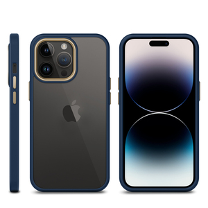 <span class=keywords><strong>Coque</strong></span> de protection de luxe antichoc, étanche et écologique en alliage d'aluminium, TPU et PC, avec cadre à boutons, transparente, certifiée BSCI, en stock - Product Image 6