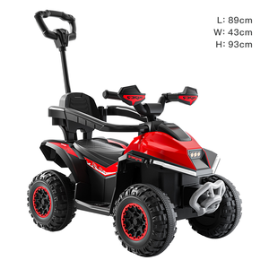Vehículo Eléctrico ATV <span class=keywords><strong>para</strong></span> Niños de 12 V con Baterí<span class=keywords><strong>a</strong></span>, Manillar de Empuje, Cuatriciclo Multicolor con Luces LED y Música, <span class=keywords><strong>para</strong></span> Niños de 2 <span class=keywords><strong>a</strong></span> 4 <span class=keywords><strong>A</strong></span>ños, de Plástico - Product Image 3