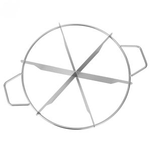 Cortador de pizza y pastel de acero inoxidable, rebanador y separador de tortitas - Product Image 4