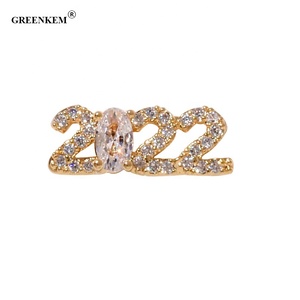 เครื่องราง zircon รูปหมายเลขเล็บใหม่จี้กระเป๋าเงิน<span class=keywords><strong>ดี</strong></span>ไซน์เสือ<span class=keywords><strong>ปี</strong></span>ใหม่สุดหรูอุปกรณ์ทำเล็บ - Product Image 6