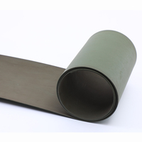 TEBAK Plaque de guidage PTFE verte/bleue résistante à l'usure pour machine de tournage CNC, feuille souple avec colle AB