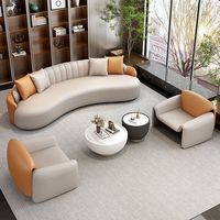 Canapé Courbé OEM ODM pour Designers d'Intérieur, Réception de Bureau, Hall d'Accueil – Qualité Supérieure, Vente Directe Usine, Canapé Modulable Commercial Sur Mesure