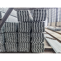 Poutres en U standard EN S275 S355 / UPE UPN PFC, poutres en acier laminées à chaud, profilés en U