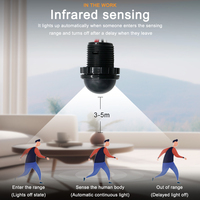 Probe Detektor Gerak PIR Lubang Terbuka 20mm Terintegrasi DC5-24V 110 °   Lampu LED Kontrol Otomatis Sudut Sensor untuk Lemari Pakaian