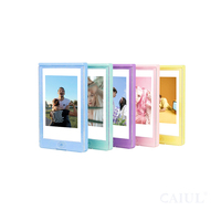 Cadre photo aimanté pour réfrigérateur Kpop Macaron pour photo 2x3, Fujifilm Instax Mini Film, support photo magnétique en acrylique