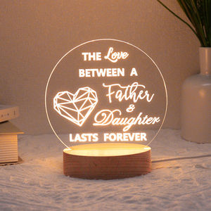 Lampe à illusion LED 3D en acrylique à effet décoratif, haute qualité, en promotion - Product Image 3