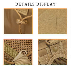 男性用スポーツバッグ戦術的シングルショルダーバックパックMolleオックスフォードデザインポリエステルライニングファッションスタイル男性用 - Product Image 4