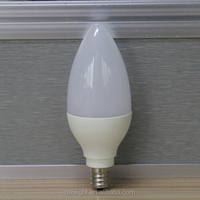 E12 Kandelaber LED-Glühbirnen 5W 500 Lumen Tageslicht Weiß Moderne Leichtgewichtige Aufputz-Kronleuchter- & Kerzenleuchten-Glühbirnen