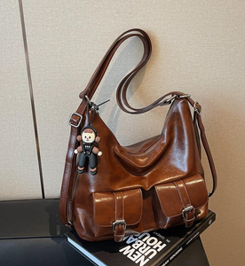 Sac bandoulière de luxe multi-poches grande capacité, nouvelle collection 2025, sac à main de créateur - Product Image 6