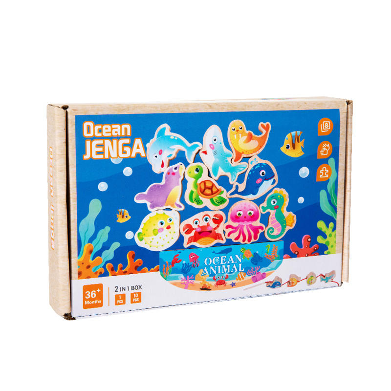 Ocean Style-Tour empilable 2-en-1 avec corde