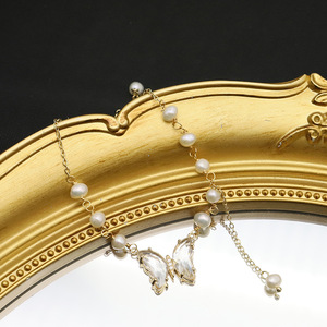 Elegante Pulsera de Perlas de Agua Dulce, Diseño Moderno, Estilo Moderno, Accesorio de Moda <span class=keywords><strong>para</strong></span> Mujer, Pulsera de Perlas <span class=keywords><strong>Chic</strong></span> - Product Image 2