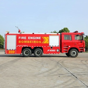 Camión de Emergencia Shacman 6X4 con Motor Diésel, Camión de Bomberos, Especificaciones de la Marca, Vehículo Pesado - Product Image 3