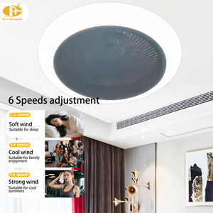 Low Noise Enclosed Ceiling Fan Equipped With Dimmable LED Lighting Remote Controlled Household <strong>Ventilation</strong> <strong>Lamp</strong> for Bedroom - Product Image 5
