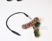 Étui de batterie pour lunettes de vision nocturne panoramique au sol FMA GPNVG avec câble réel de 21 cm en nylon, accessoires NVG TB1289-C