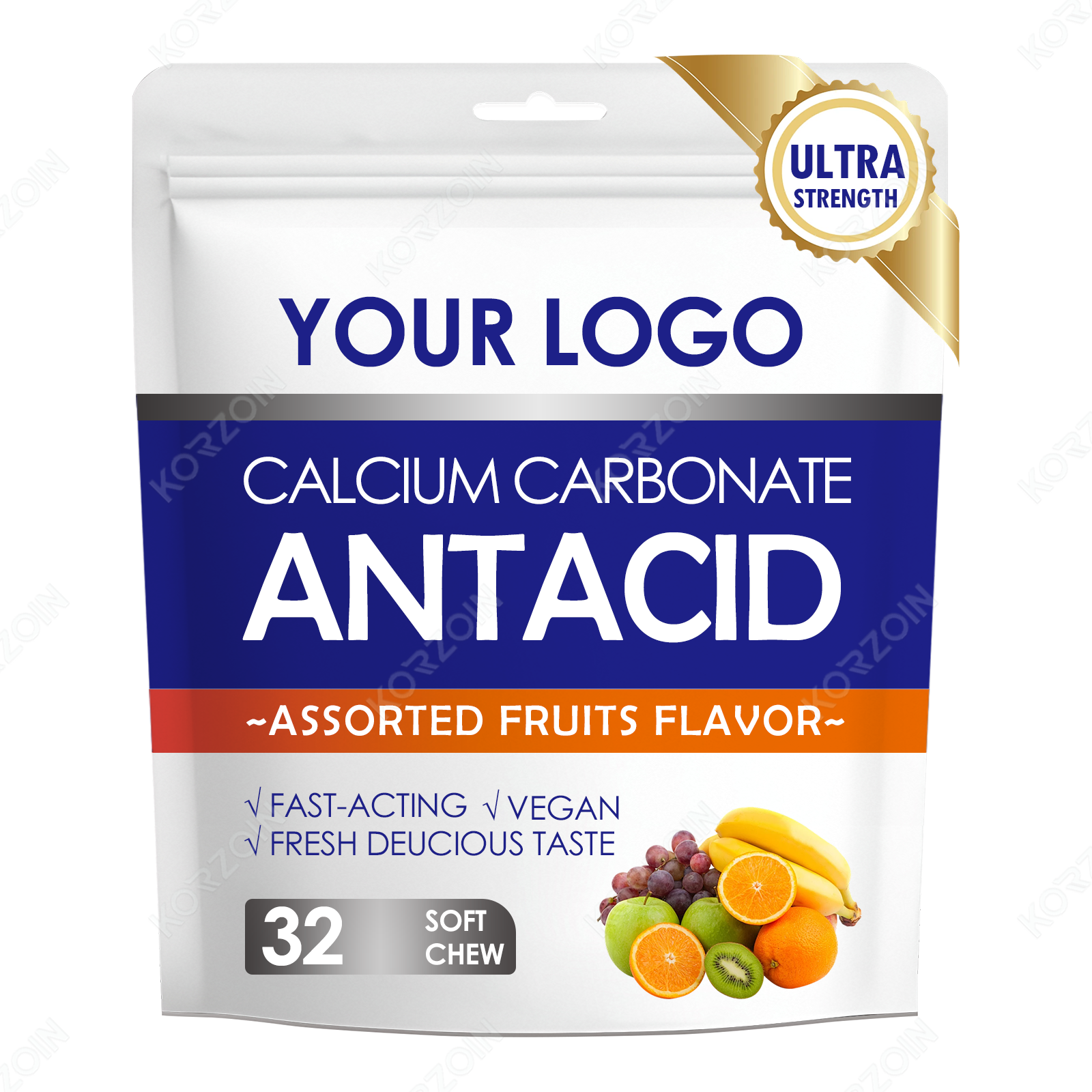 03# OEM ASSORTIMENTO DI FRUTTA ANTACIDA MORBIDA DA MASTICARE