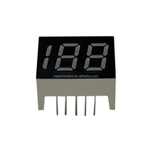 Nhà máy cung cấp hàng loạt 0.25 inch 3 chữ số <span class=keywords><strong>7</strong></span> đoạn dẫn hiển thị 0.25 "Micro <span class=keywords><strong>LED</strong></span> <span class=keywords><strong>7</strong></span> đoạn hiển thị rcw Dip bảy đoạn hiển thị <span class=keywords><strong>188</strong></span> - Product Image 1
