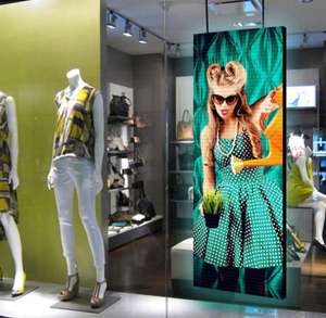 Afficheur LED sur pied pour intérieur P1.538 P1.86 P2 P2.5 P3 Gob Flooring, avec Wifi 4G, USB, miroir mobile, panneaux d'affichage LED - Product Image 1