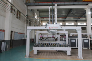 TC kết hợp chế biến gỗ Chiều rộng Hội Đồng Quản Trị độ bóng cao phim hoàn toàn tự động Pur nóng chảy keo cán máy dây chuyền sản xuất - Product Image 5