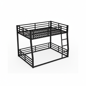 <span class=keywords><strong>Lit</strong></span> double extensible en métal durable (convient aux adolescents et aux adultes) – Gain de place / Réduction du bruit / Ne nécessite pas de sommier - Product Image 4
