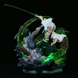 Figura de Anime de Demon Slayer en Oferta, <span class=keywords><strong>Sanemi</strong></span> <span class=keywords><strong>Shinazugawa</strong></span> con Escena de Acción, Figura de Acción de Anime de Demon Slayer - Product Image 2
