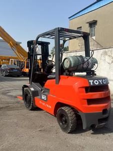 Used TO-YOT-A 3 Ton Counterbalance Diesel <b>Forklift</b>, Original Japan 7FD30 <b>Forklift</b> Truck For Warehouse Logistics Cargo Handling - Product Image 3
