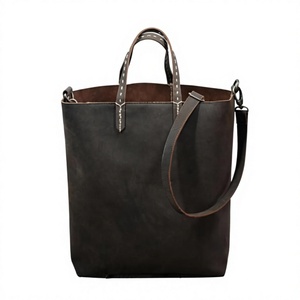 Bolsos de Cuero de Gran Capacidad con Cierre de Cremallera Suave, Impermeables, Ecológicos, Modernos, para Chicas, Picnic, Viajes, Marca Personalizada - Product Image 2