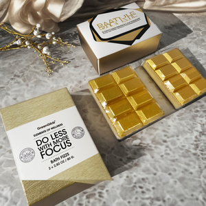 OEM di lusso biologico Vegan bagno Fizzies personalizzabile bolle da bagno Spa lavanda profumo di latte di <span class=keywords><strong>cocco</strong></span> idratante bagno d'oro - Product Image 4