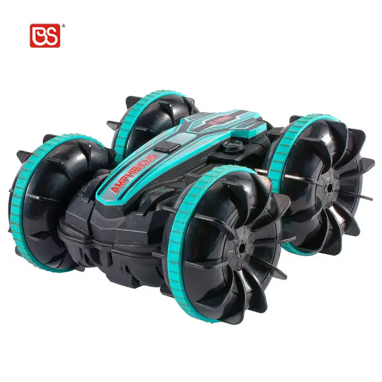 BS Wholesale Price Amphibious Water And Land RC Car Vehicle Order Child Early Education 2.4GHz 4WD Handle With USB