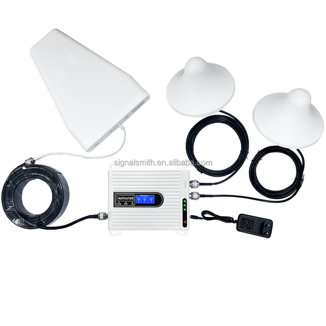 Tri Band Double Indoor Network Repeater 2 3 4 5G Signal Booster for Mobile Phone Mobile Signal Network Repeater/Amplifier