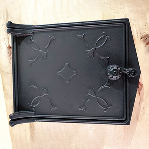 דלת אח מסורתית מברזל יצוק <span class=keywords><strong>BHB</strong></span>-P103 לתנור לבנים ותנור בנייה 250 X 210 מ\"מ - Product Image 2