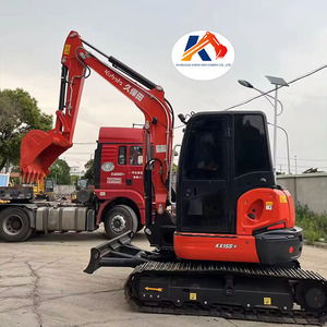 Mini Excavadora Usada de 5 Toneladas Kubota KX155 Original de Japón, Excavadora Ku-bota KX161 165 183 Pequeña - Product Image 1