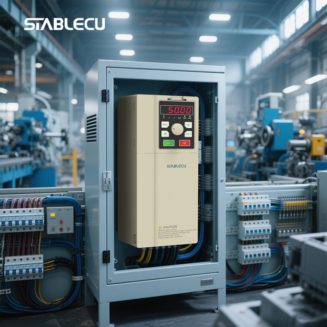 STABLECU ST310-2T5.5GB 220V 380V 5.5KW 400Hz Frequency Converter 1Ph Input 3Ph Output Vector Control VFD Drive for Motor