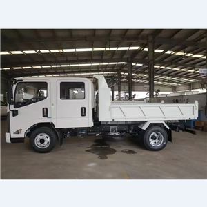 Nouveau camion benne léger JMC de 5 tonnes, simple ou double cabine, Euro 2 Diesel, conduite à gauche, boîte de vitesses FAST, pour le transport de marchandises - Product Image 3