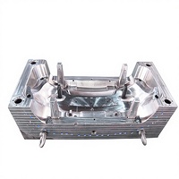 Machine de moulage par injection plastique semi-automatique à 4 cavités pour clips et pare-chocs de pièces automobiles, export direct usine