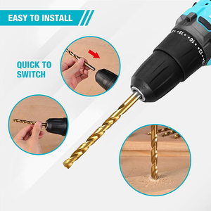 Bộ mũi khoan xoắn M35 M42 HSS kim loại phủ kim cương, hệ mét - Product Image 3