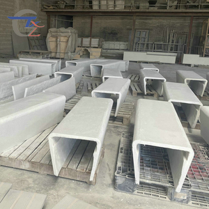 Professional Custom Manufacturing Decoration Outdoor Long Seat Commercial Public Park <strong>Garden</strong> Chair <strong>Concrete</strong> Patio <strong>Bench</strong> - Product Image 1