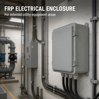 Boîtier électrique en PRV pour salles d'équipement, zones de contrôle et installations industrielles