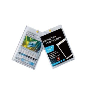Estuche Magnético de Plástico de 35 Pt con Cierre de Clip para Proteger Tarjetas Pokémon TCG Raras - Product Image 4
