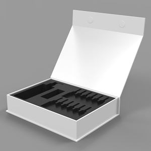 Box With Foam Design Gift Box Free Design Custom Logo Printed Magnetic Packaging Gift Box With Foam Insert / EVA Insert