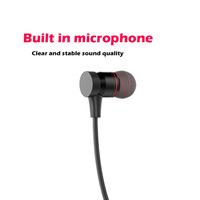 JIND Headset Handsfree 110mAh kustom penjualan laris Headphone In-ear magnetik Neckband Earphone olahraga Earphone nirkabel