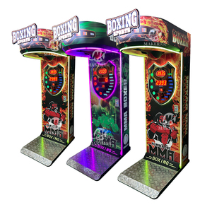 Machine <span class=keywords><strong>de</strong></span> boxe arcade Dragon Fight personnalisée avec accepteur <span class=keywords><strong>de</strong></span> billets, jeux <span class=keywords><strong>de</strong></span> rue à monnayeur pour boxeurs, version anglaise, pour intérieur - Product Image 1