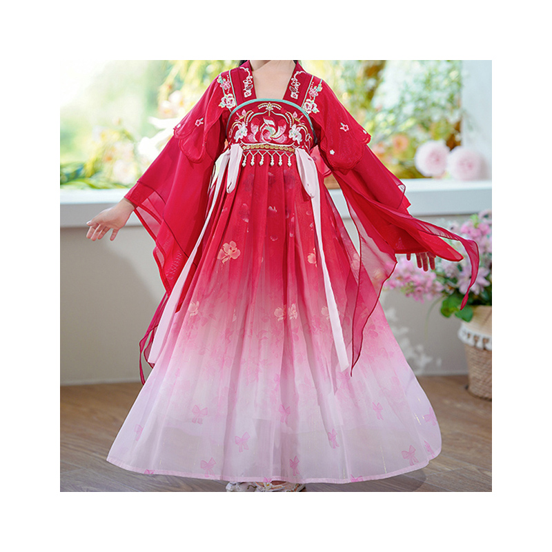 Chinese Girl Traditional Dress Elegant Hanfu Designs