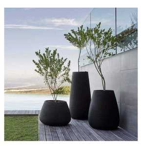 Maceta Clásica Ligera de Fibra de Vidrio, Estilo Moderno y Minimalista, para Interiores y Exteriores, para Decoración de Jardín, Hotel u Oficina - Product Image 6