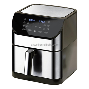ANWELL 7L 8L <span class=keywords><strong>Friteuse</strong></span> à air numérique intelligente en acier, sans huile, avec mini-grille, la meilleure selon Consumer Reports - Product Image 2