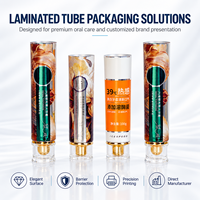 HaoShuoDa Bouchon à vis en aluminium-plastique personnalisé respectueux de l'environnement, diamètre 12,7-35 mm, pour emballage de tube de dentifrice, UV