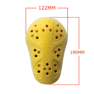 Inserts de <span class=keywords><strong>protection</strong></span> en PU à mémoire de forme certifiés CE EN1621 <span class=keywords><strong>Niveau</strong></span> <span class=keywords><strong>2</strong></span> pour vêtements de moto avec <span class=keywords><strong>protection</strong></span> sportive unisexe - Product Image 2